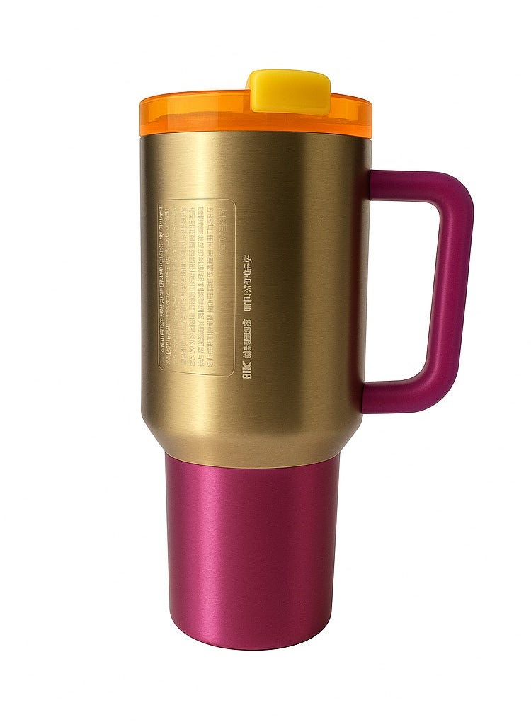 Stanley Quencher H2.0 FlowState Stainless Steel Vacuum Insulated Tumbler with Lid and Straw for Water, Iced Tea or Coffee, Smoothie and More, 40 oz