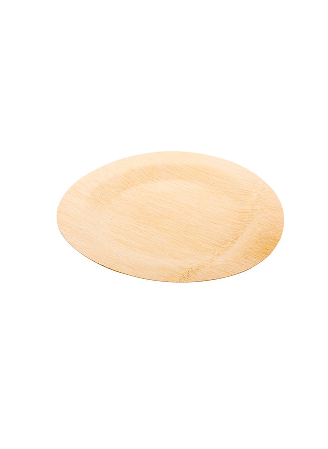 Restaurantware-9 Inch Bamboo Leaf Plates, 100 Disposable Bamboo Plates - Sustainable, heavy-duty, Bamboo Bamboo Dinner Plates, For Parties, Wedding Banquets Or Catered Events, Round