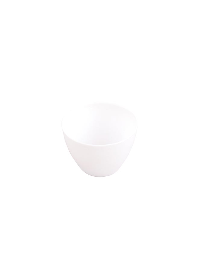 Restaurantware-2 Ounce Mini Tasting Bowls, 100 Round Bowls- Disposable, Heavy-Duty, White Plastic Dessert Bowls, For Weddings Or Catering