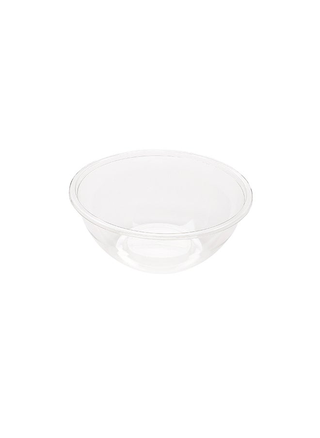 Restaurantware-7.4 Ounce Food Containers, 200 Disposable Salad Bowls - Lids Sold Separately, Heavy-Duty, Clear Plastic To Go Bowls, For Take Outs, Catering, Or Buffets, Serve Desserts Or Appetizers