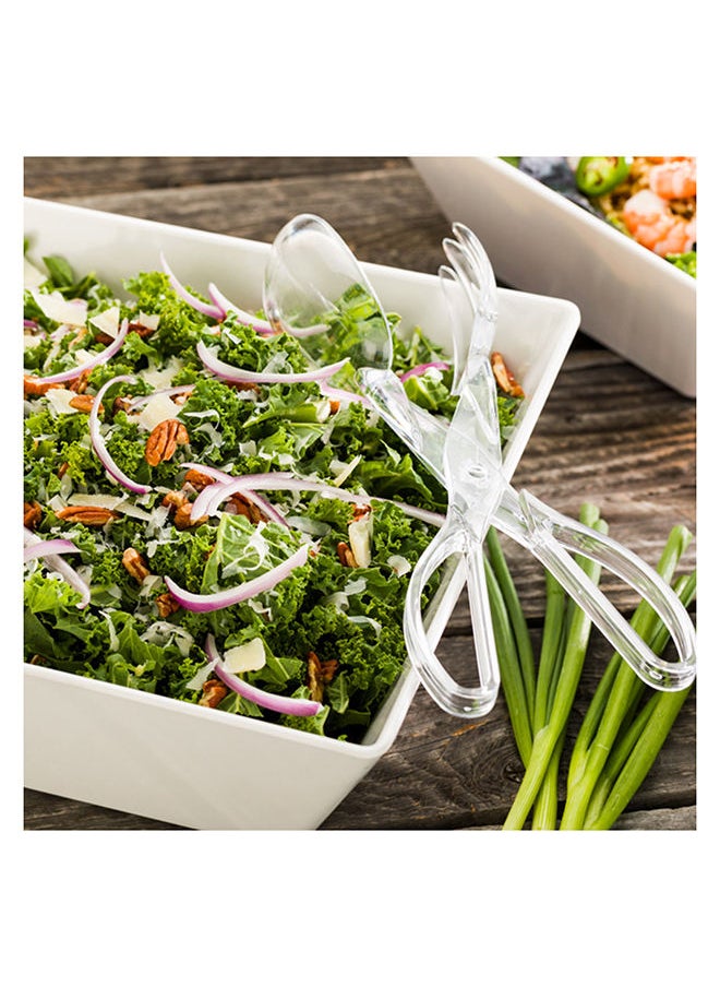 180 Ounce Deep Soup Bowls, 2 Dishwashable Square Serving Bowls - Shatter-Resistant, White Melamine Salad Eating Bowls, Serve Side Dishes, Entrees, And Snacks, For Parties Or Events