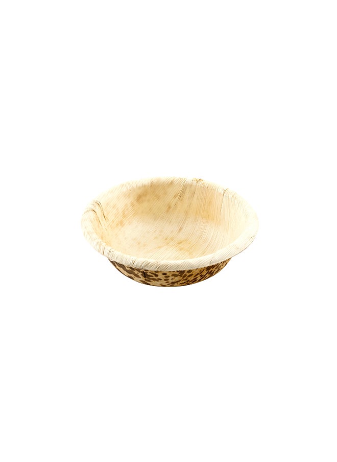 Restaurantware-7 Ounce Disposable Bamboo Tableware, 50 Round Bamboo Bowls - Sustainable, Durable, Bamboo Bowls For Food, For Parties, Weddings, Or Catered Events