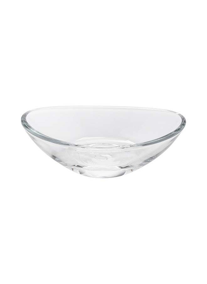 Restaurantware-2 Ounce Mini Glass Bowls, 6 Dishwasher-Safe Glass Prep Bowls - Oval, Lead-Free, Clear Glass Prep Dishes, For Desserts Or Appetizers, For Spices, Condiments Or Ingredients