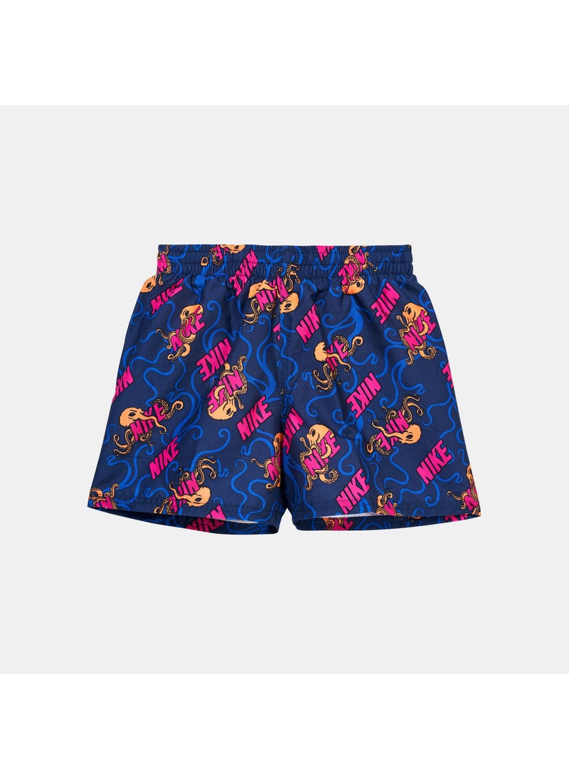 Kids' 4-inch Printed Volley Shorts