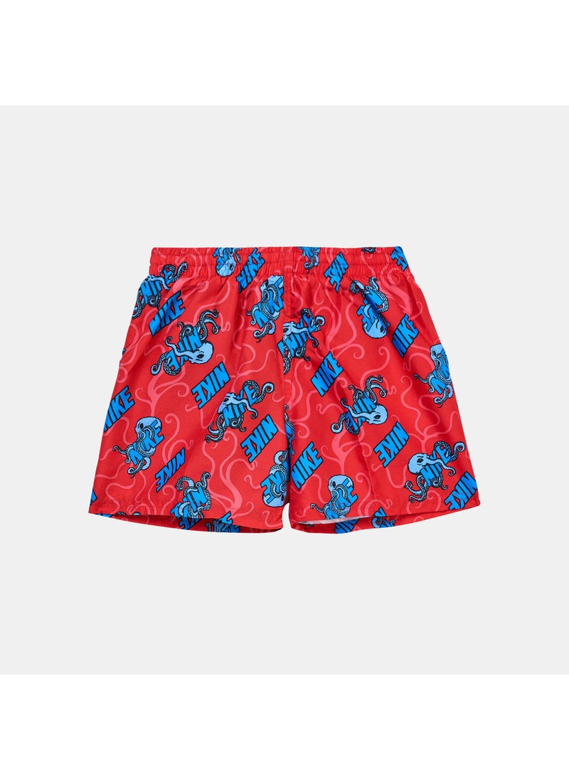 Kids' 4-inch Printed Volley Shorts