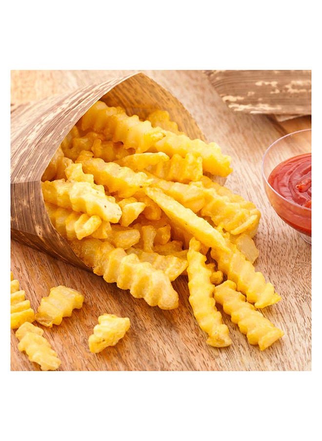 Restaurantware-5 x 5.3 Inch French Fry Holder, 100 Disposable French Fry Box - Sustainable, Sturdy, For Snacks Or Desserts, Bamboo Fry Cups, Ideal For Kiosks, Cafes, And Catered Events