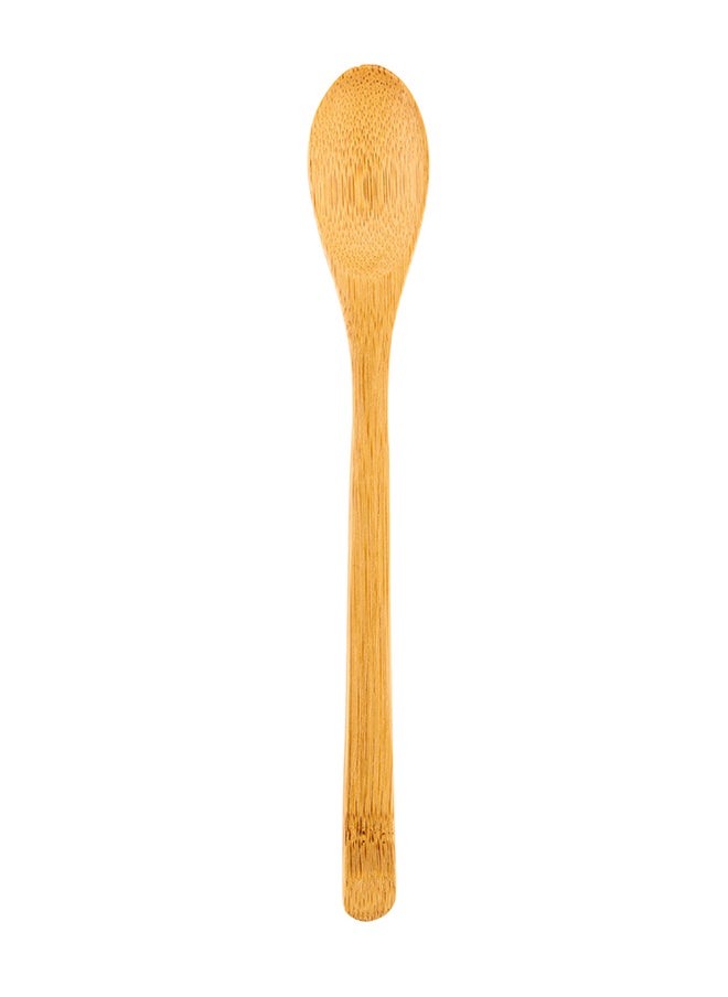 Restaurantware-8 Inch Disposable Bamboo Spoons, 100 Bamboo Spoons - Sustainable, Durable, Bamboo Eating Spoons, For Picnics, Birthdays, Catered Events And Weddings