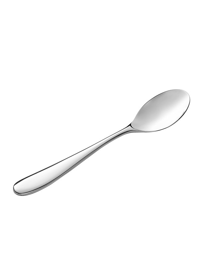 Restaurantware-Sovereign 6.8 Inch Dessert Spoons, 2 Heavy-Duty Table Spoons - 18/10 Stainless Steel Tableware, Dishwashable, Sturdy Eating Spoons, Dinner Spoons, For Homes Or Restaurants
