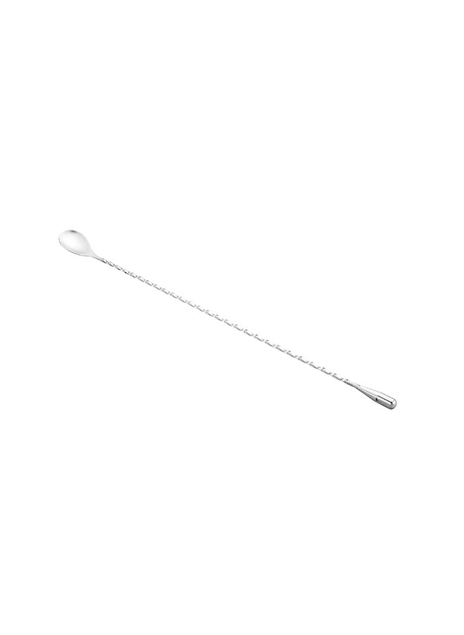 Restaurantware-16 Inch Bar Spoon, 1 Corkscrew Handle Cocktail Stirrer Spoon - Long, Commercial, Stainless Steel Cocktail Mixing Spoon, For Stirring And Mixing Cocktails For Professionals