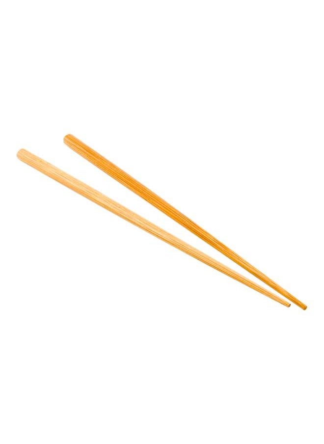 Restaurantware-9 Inch Bamboo Chopsticks, 100 Disposable Wooden Chopsticks - Modern Style, No Slip, Sustainable Bamboo Chopsticks, Smooth, For Sushi, Dumplings, Noodles