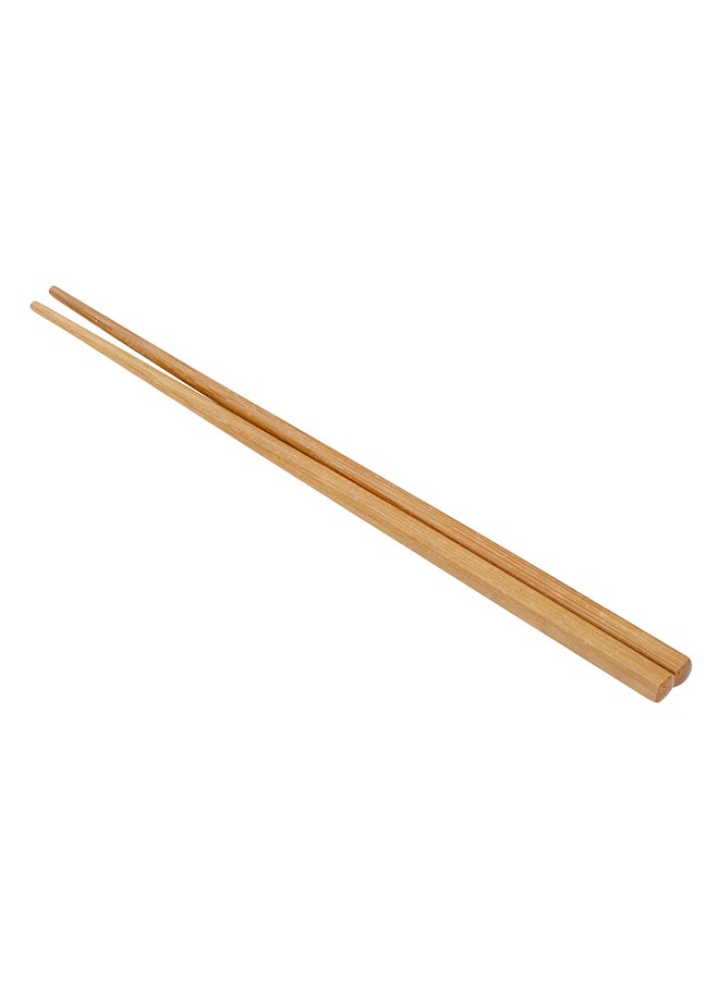 Restaurantware-9 Inch Bamboo Chopsticks, 100 Disposable Wooden Chopsticks - Modern Style, No Slip, Sustainable Bamboo Chopsticks, Smooth, For Sushi, Dumplings, Noodles