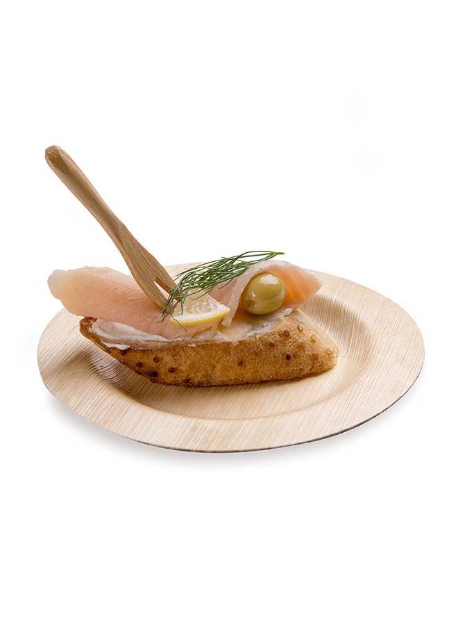 Restaurantware-3.5 Inch Mini Food Picks, 100 Bamboo Forks - With Two Prongs, Sustainable, Mini Cocktail Forks, Disposable, For Fruits , Appetizers, Cocktails, And Pastries
