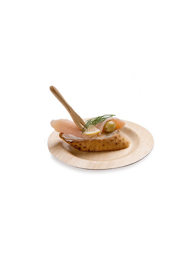 Restaurantware-3.5 Inch Mini Food Picks, 100 Bamboo Forks - With Two Prongs, Sustainable, Mini Cocktail Forks, Disposable, For Fruits , Appetizers, Cocktails, And Pastries
