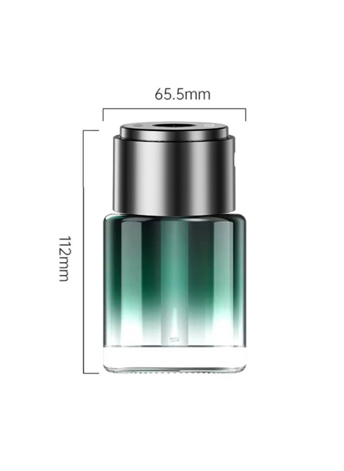 Portable Smart Atomized Car Aroma Diffuser | ABS+Glass Material | Long Battery Life | Air Freshener for Home, Office, and Travel | Pure Oil Diffuser