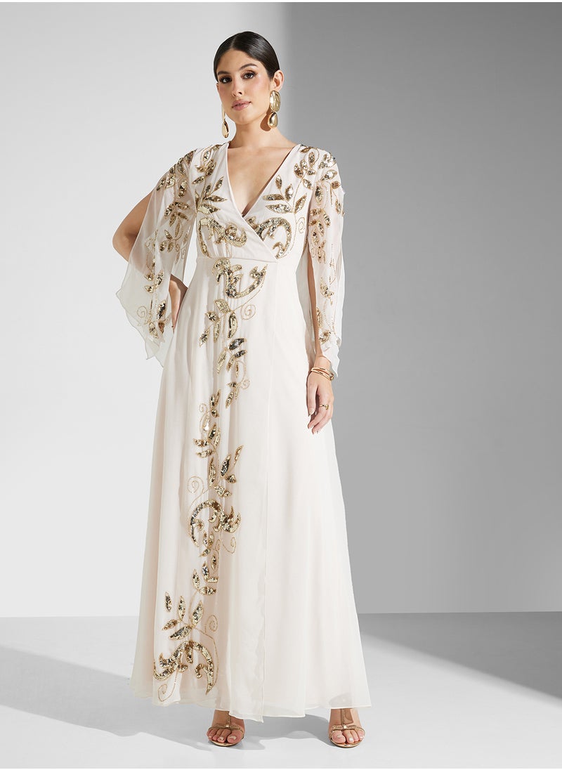 Embellished Maxi Dress