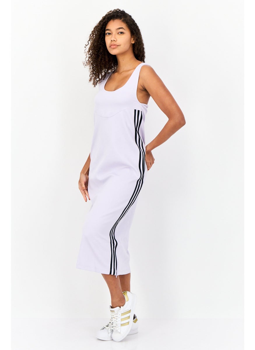 Women Sportswear Fit Sleeveless Outdoor Dress, Lilac