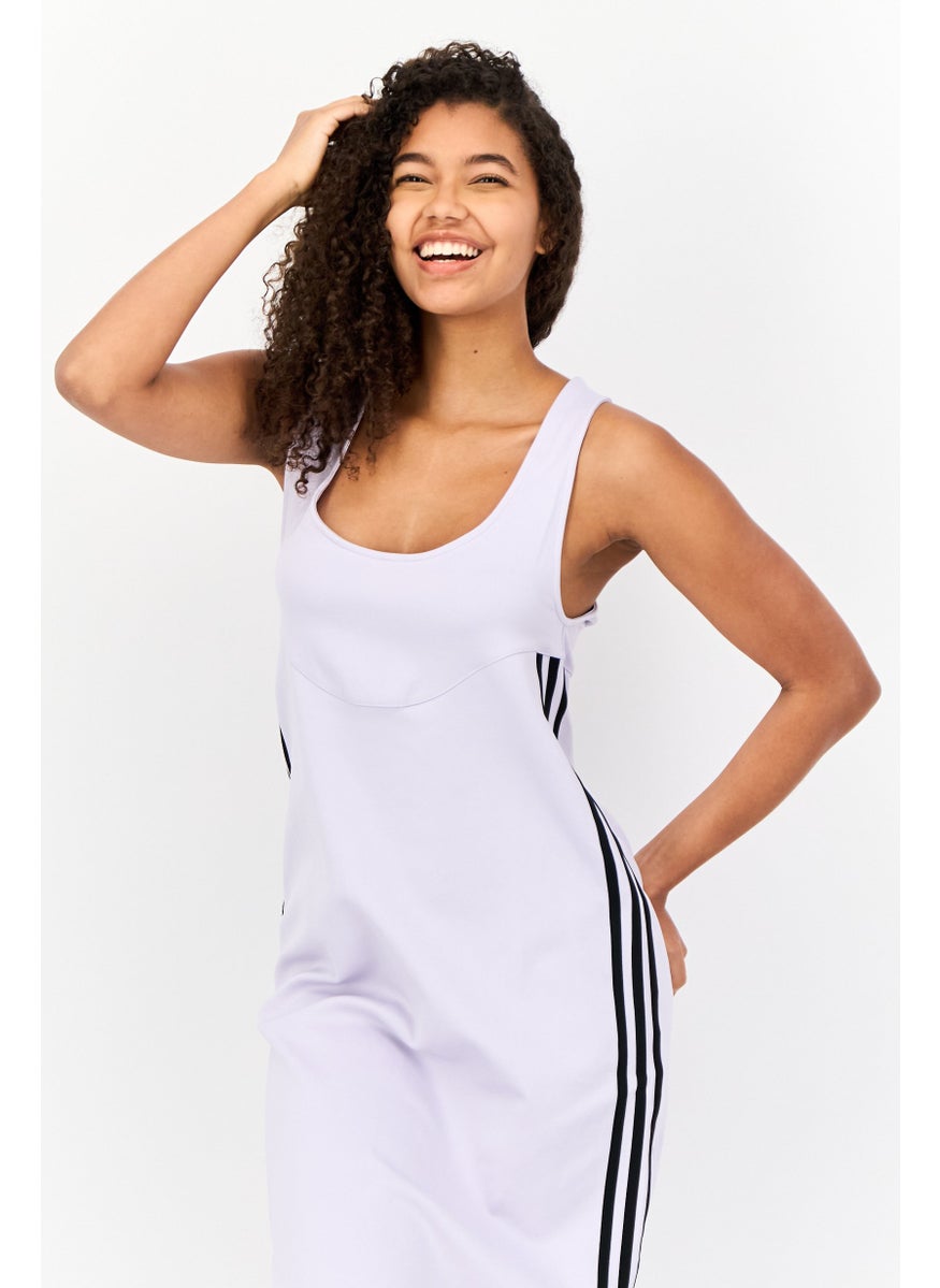 Women Sportswear Fit Sleeveless Outdoor Dress, Lilac