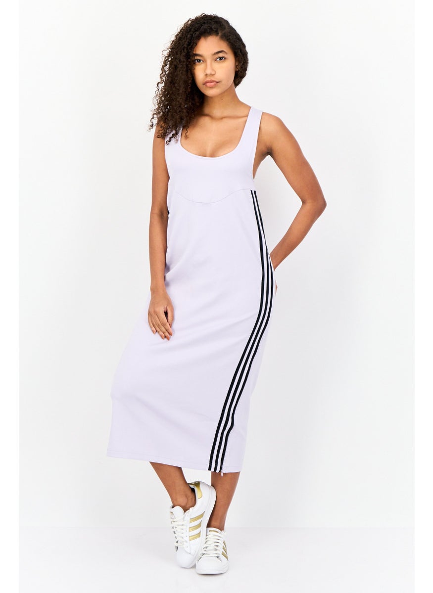 Women Sportswear Fit Sleeveless Outdoor Dress, Lilac