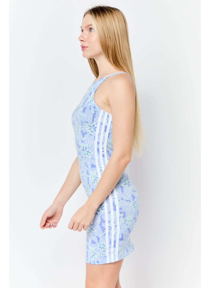Women Sportswear Fit Sleeveless Outdoor Tight Dress, Lavender