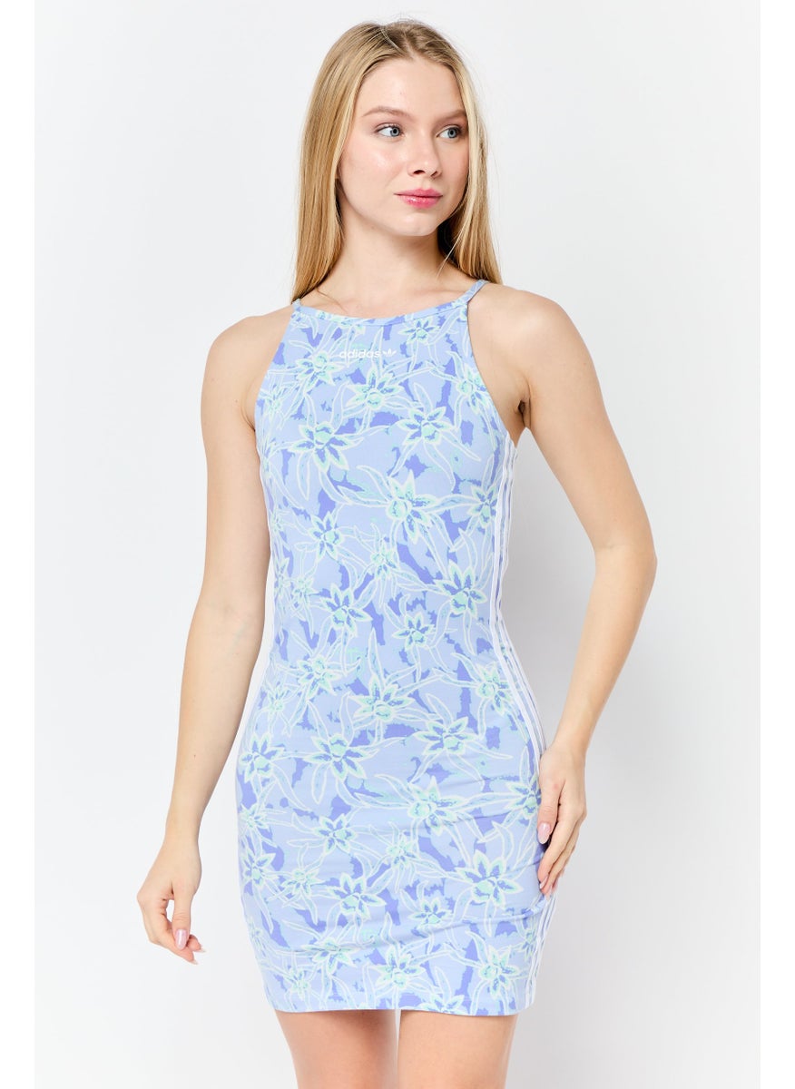 Women Sportswear Fit Sleeveless Outdoor Tight Dress, Lavender