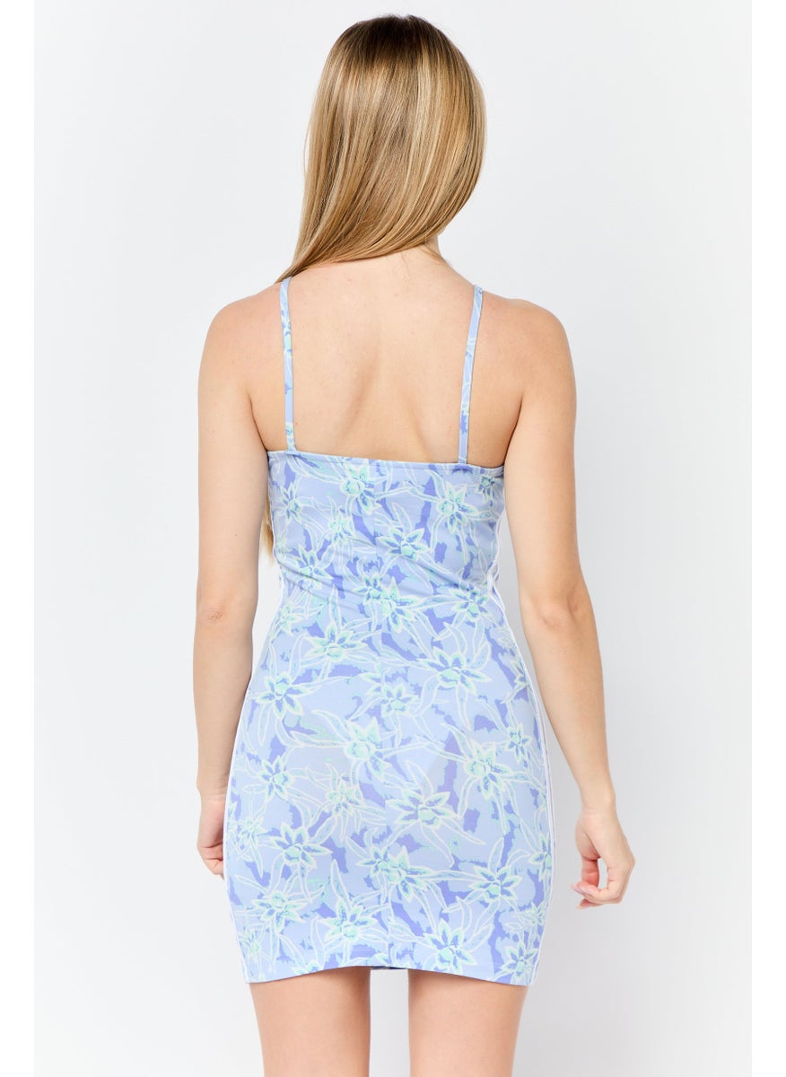 Women Sportswear Fit Sleeveless Outdoor Tight Dress, Lavender