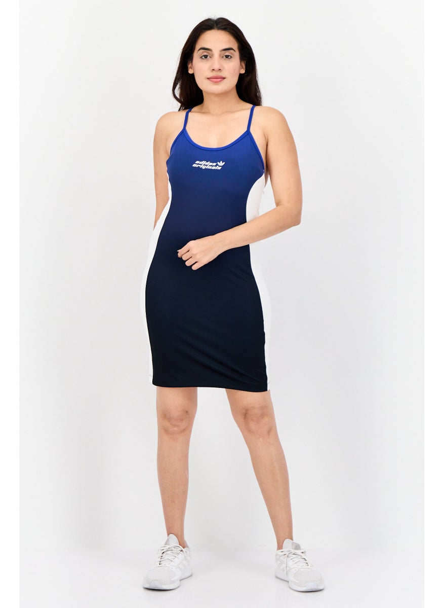 Women Sportswear Fit Sleeveless Outdoor Dress, Multicolor