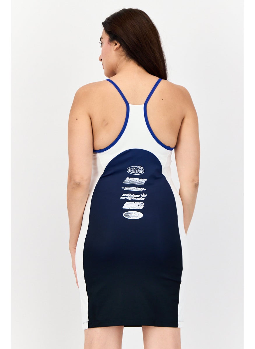 Women Sportswear Fit Sleeveless Outdoor Dress, Multicolor
