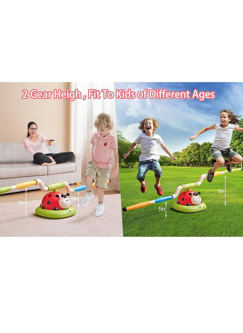 3-in-1 Rocket Launcher Toy with Musical Jump and Toss Ring Game – Fun Indoor & Outdoor Toy for Kids, Boys & Girls | Perfect for Birthday Gifts, Sports, and Summer Fun!