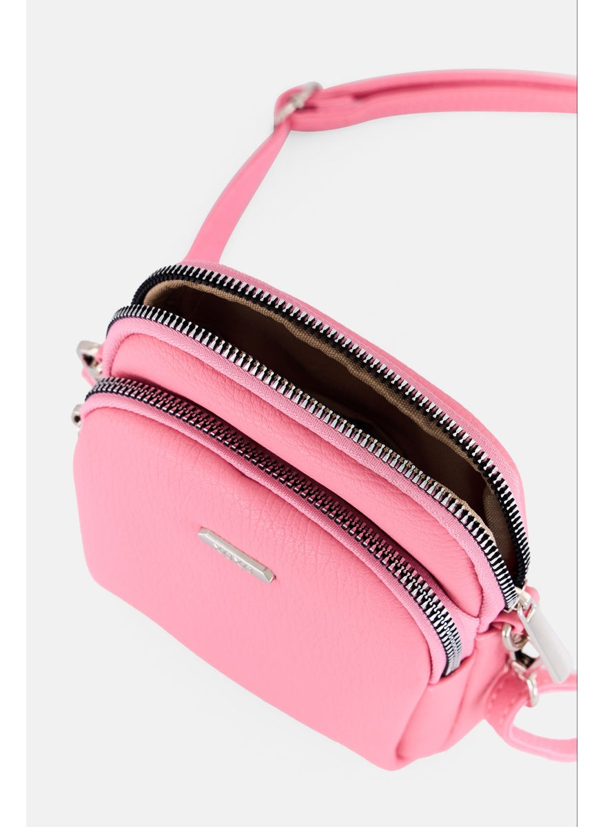Women Weekend Cross Body Bag , Pink