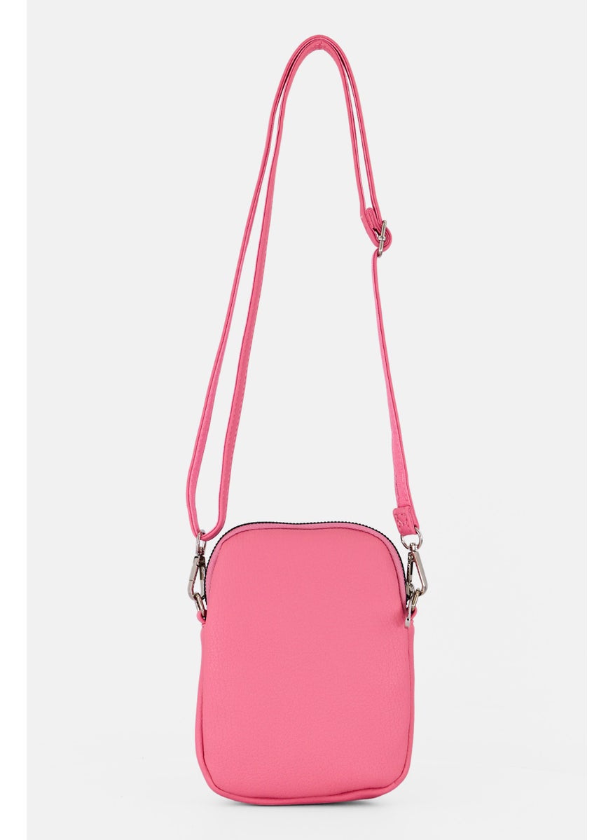 Women Weekend Cross Body Bag , Pink