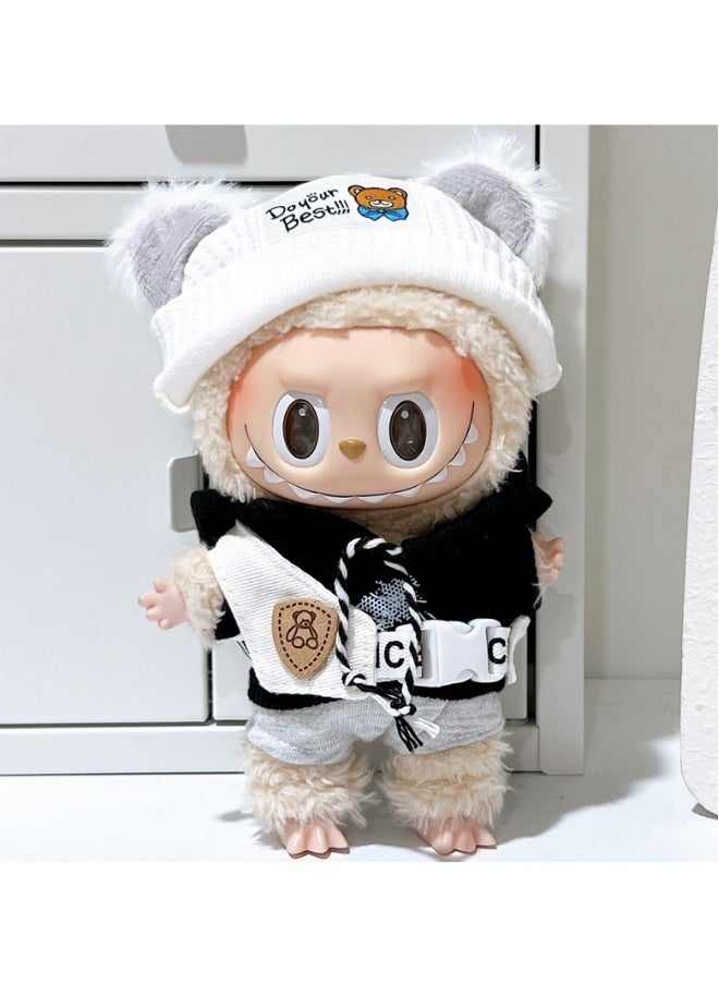 Bubble Materab 17cm Vinyl Doll Blind Box Pendant 1st and 2nd Generation Changeable Clothes Substitute Accessories Doll Clothes (Excluding Dolls)