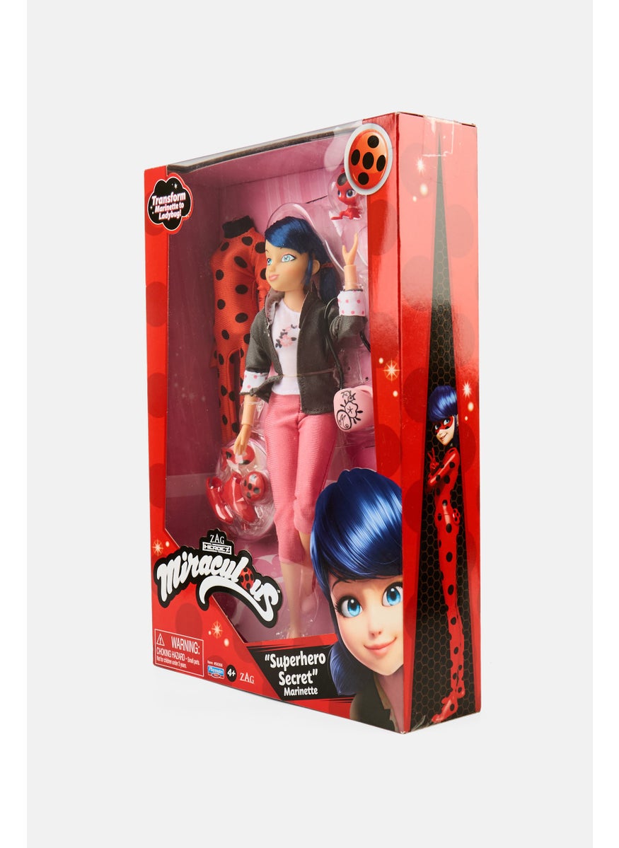 Superhero Secret Marinette with Ladybug Fashion Outfit Doll