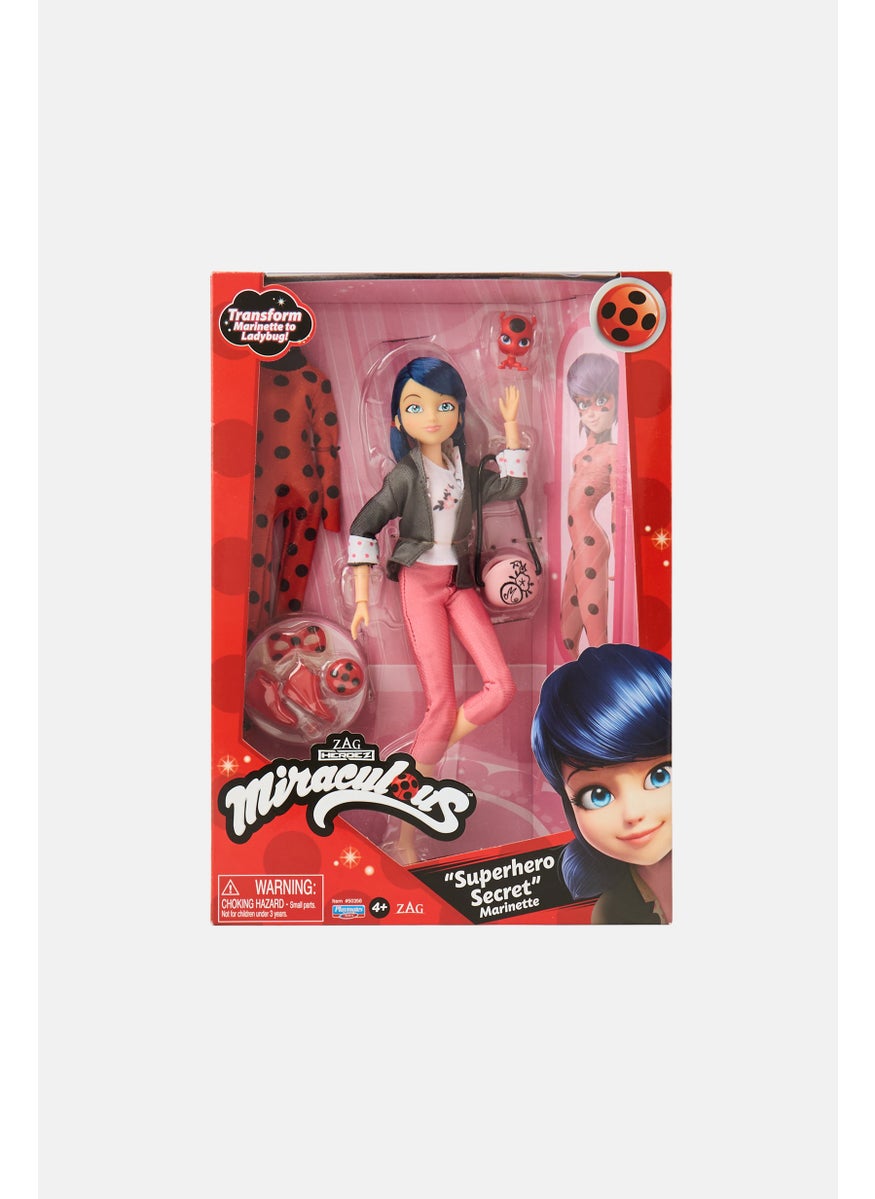 Superhero Secret Marinette with Ladybug Fashion Outfit Doll