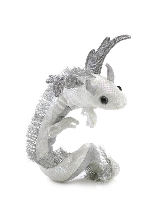 Folkmanis Pearl Dragon Wristlet Finger Puppet