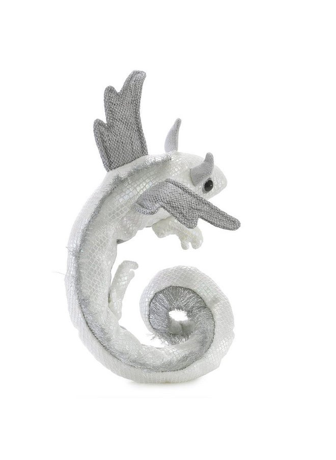 Folkmanis Pearl Dragon Wristlet Finger Puppet