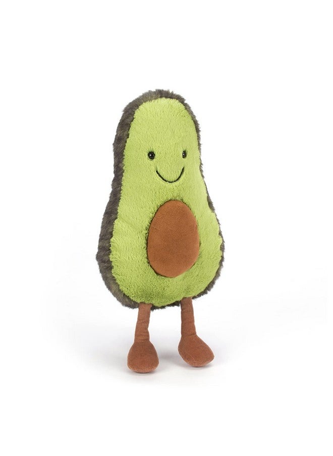 Jellycat Amuseables Avocado Stuffed Toy, Medium 12 inches | Vegetable Plush | Fun Gift Idea
