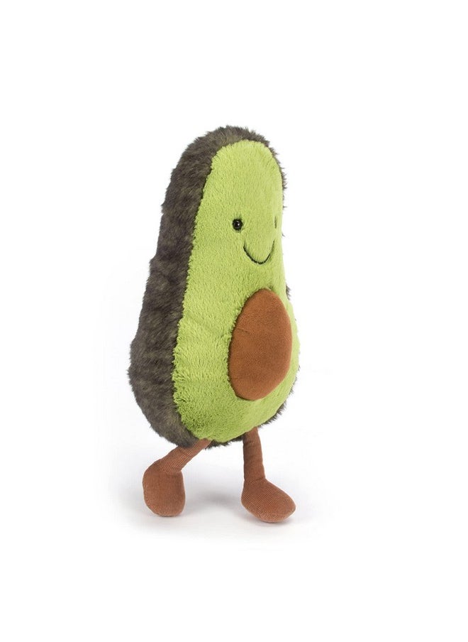 Jellycat Amuseables Avocado Stuffed Toy, Medium 12 inches | Vegetable Plush | Fun Gift Idea