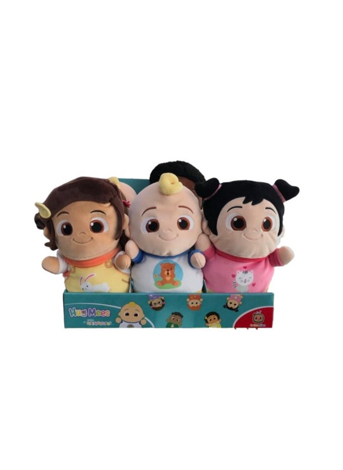 Cocomelon Squishmallows Hugmees, Assorted 1 Piece (Style & Color May Vary) | Soft Toy | Plush Toy | Gift for Kids and Adults