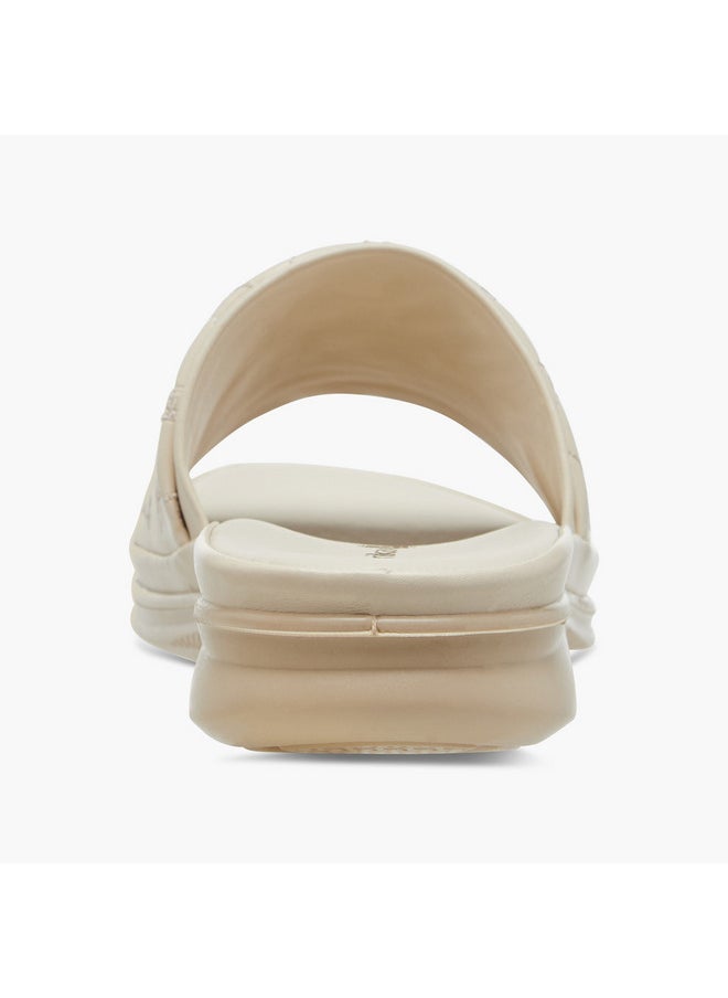 Women's Monogram Quilted Slip-On Sandals