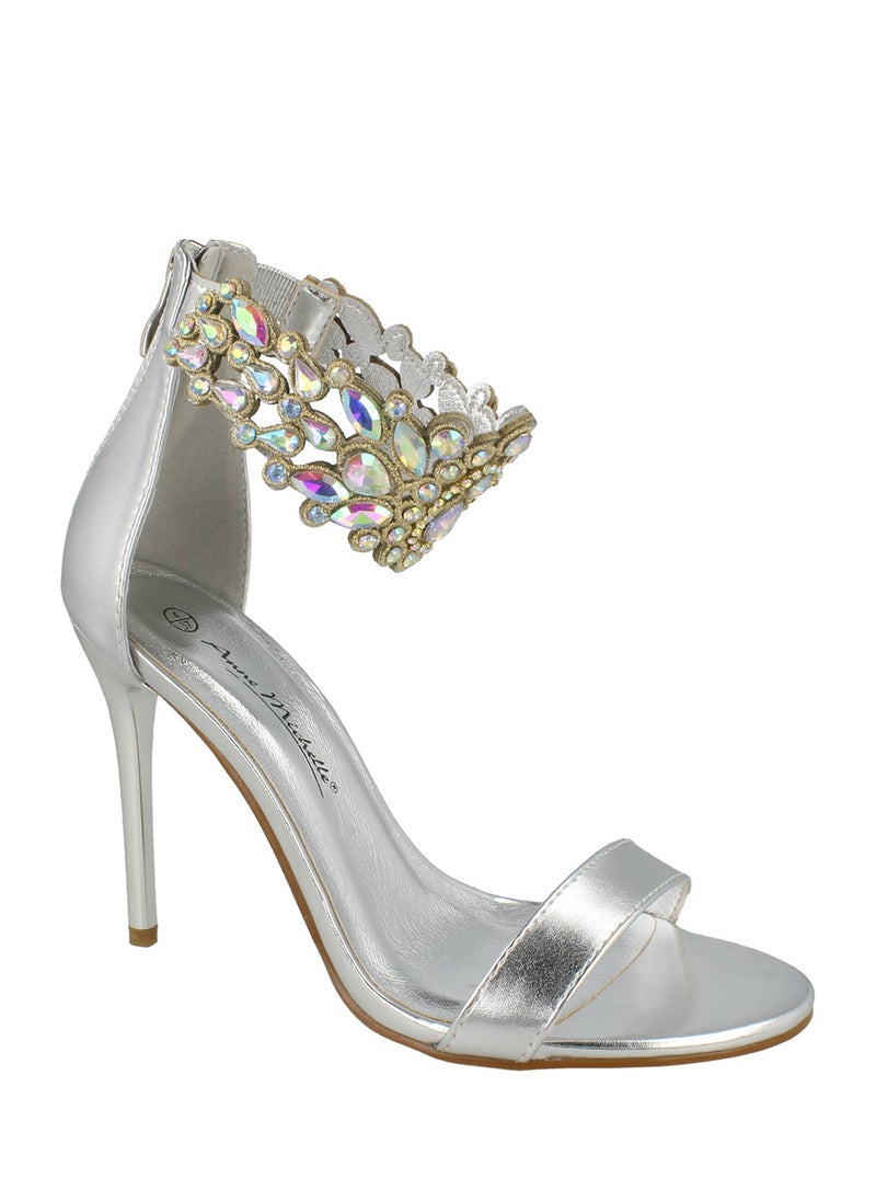 Occasion Sandal With Ankle Strap Detail