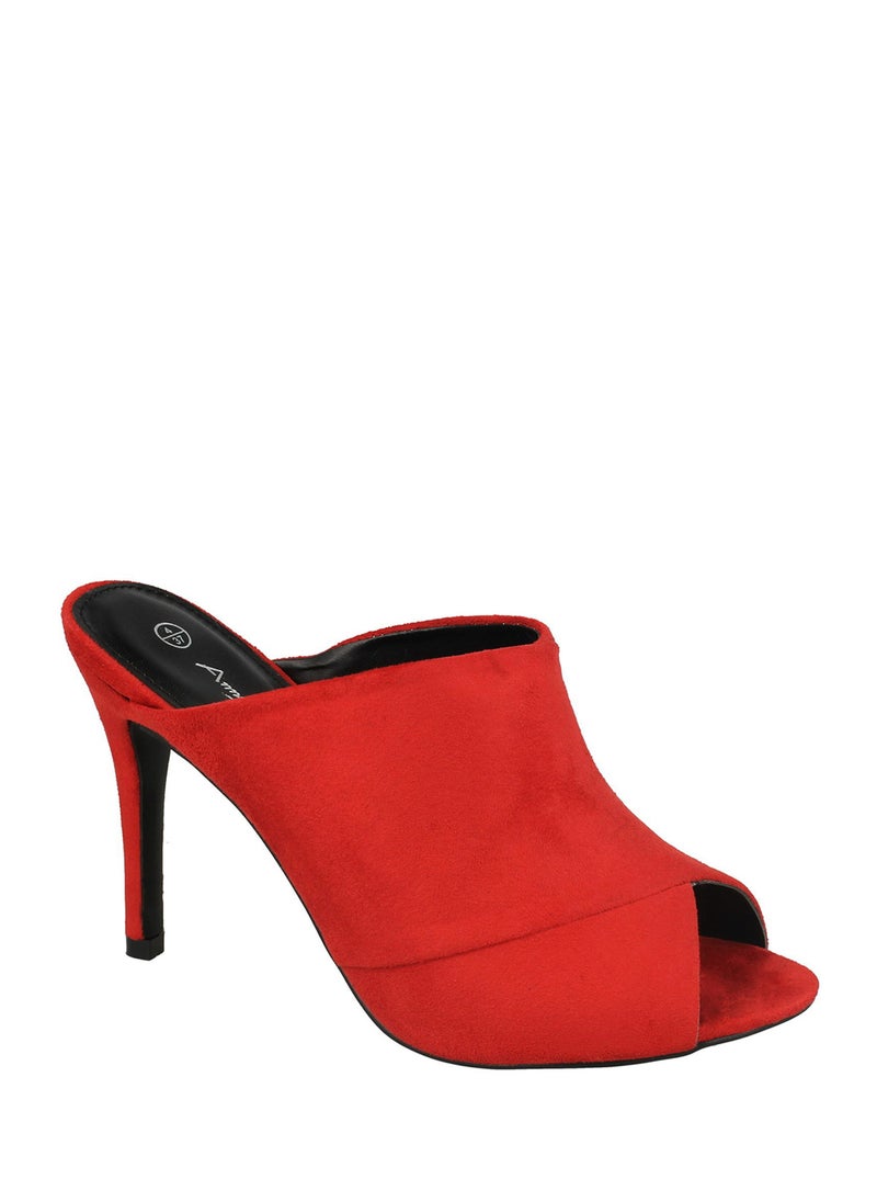 Mid Heel Mule
