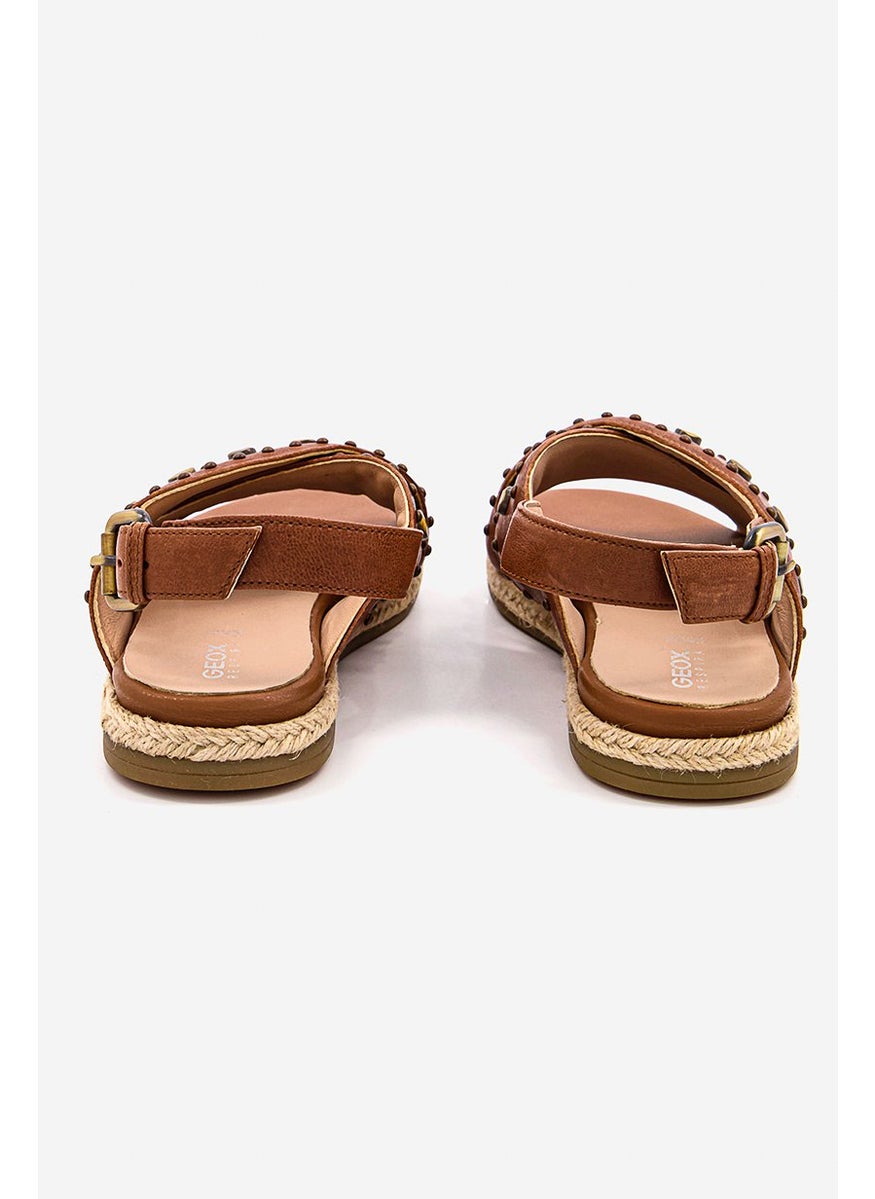 Women Kolleen Adjustable Sandals, Brown