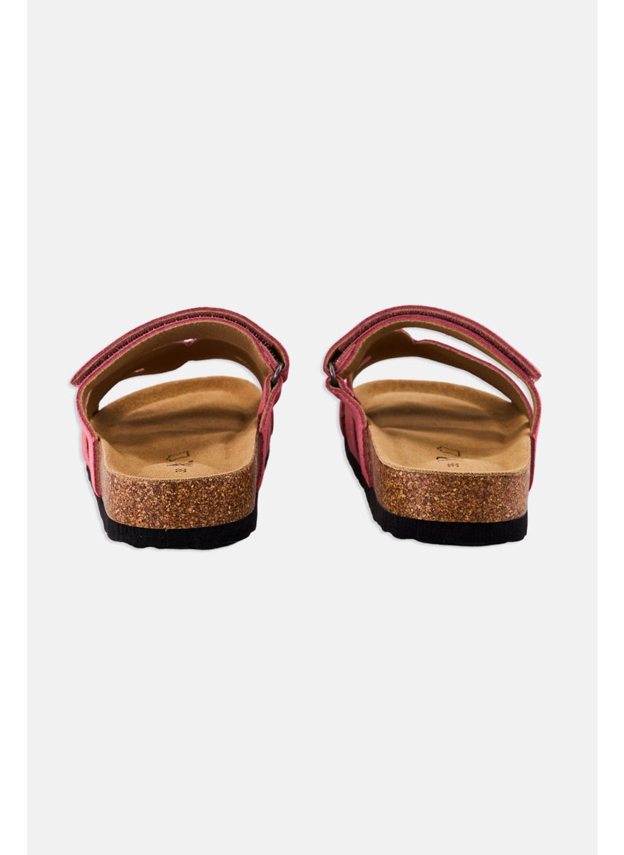 Women Slip On Sandal, Barbie Pink
