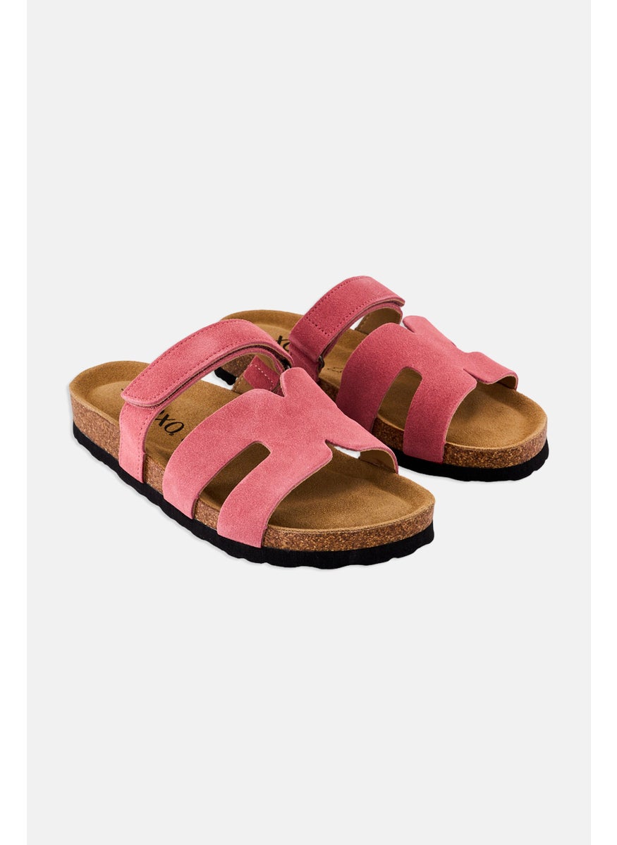 Women Slip On Sandal, Barbie Pink