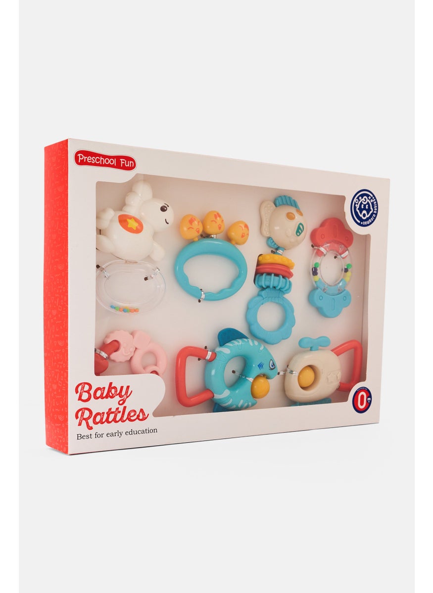 7 Piece Baby Rattles