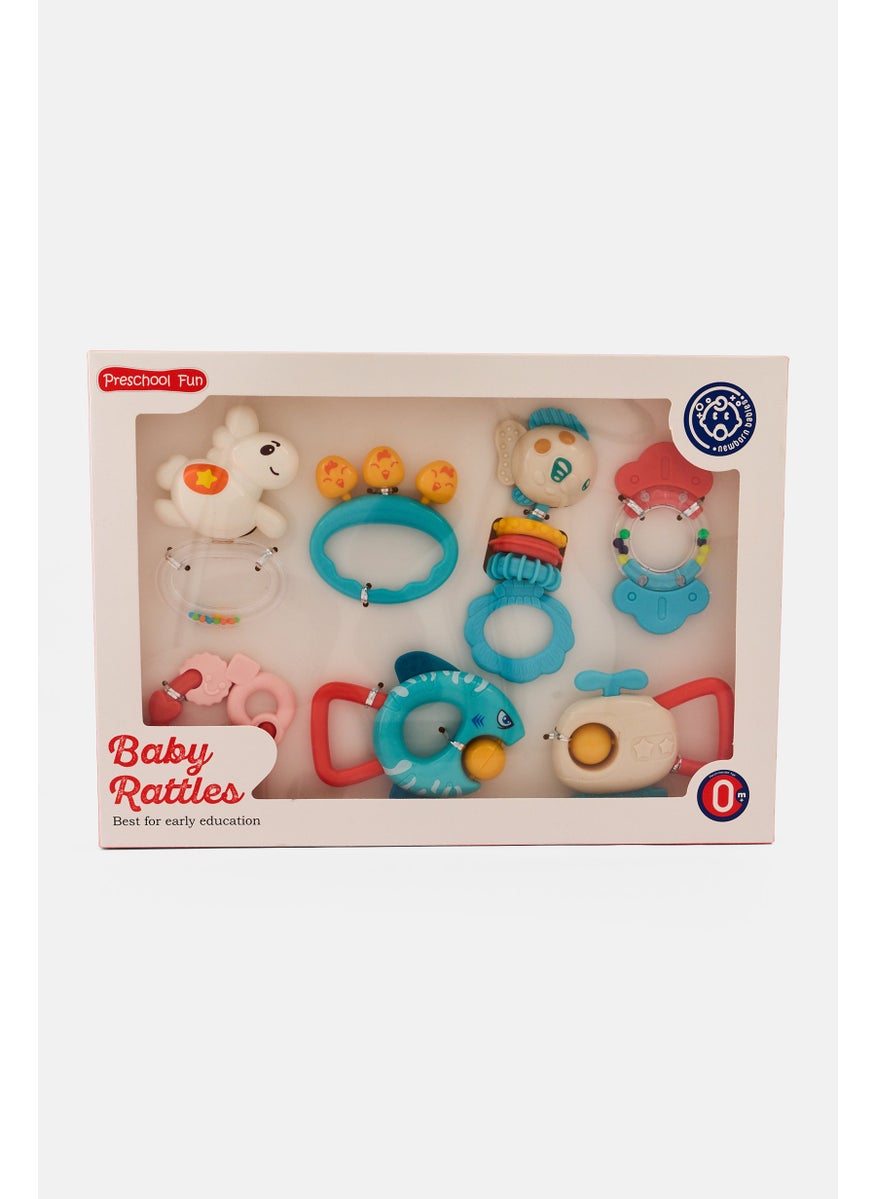 7 Piece Baby Rattles