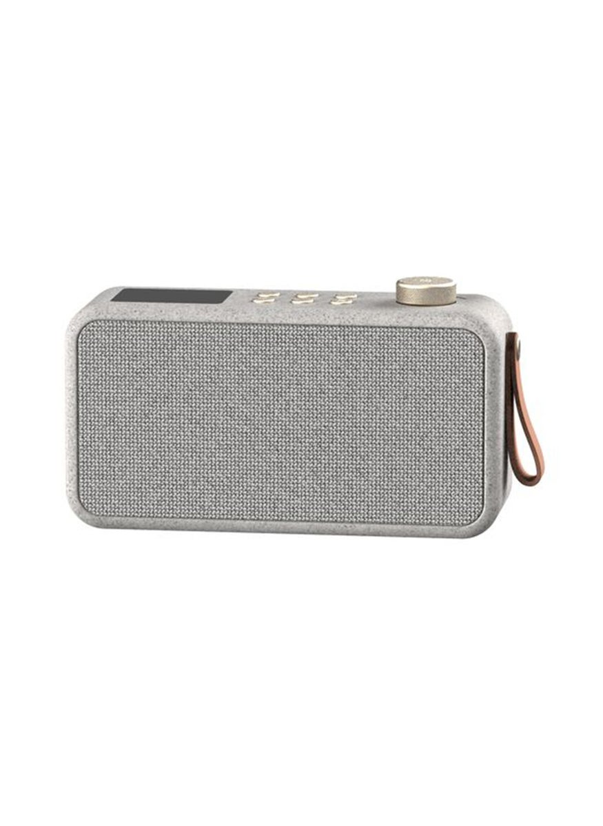 Kreafunk Est 2011 DAB Radio With Bluetooth Speaker, Grey