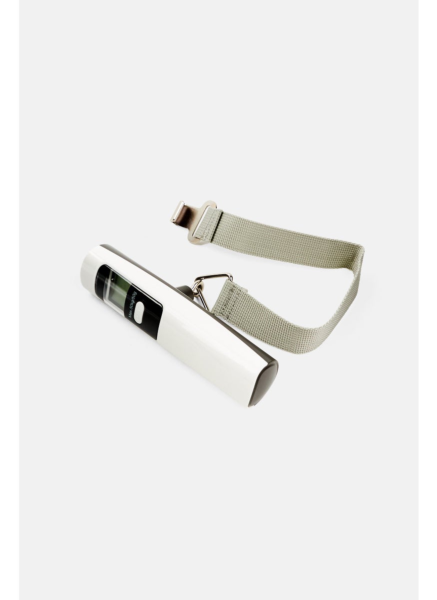 Digital Luggage Scale, White