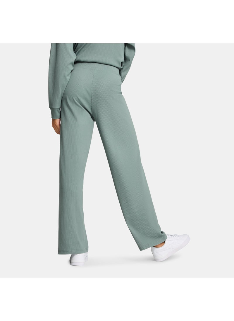 Women's Essential Elevated Rib Pants