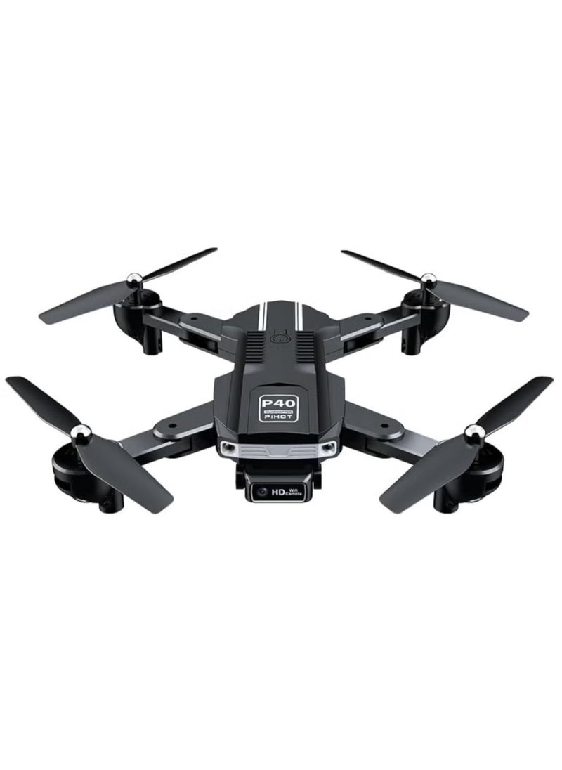 P40 Drone with Dual Camera – Remote Adjustment, Visual Positioning, Portable Suitcase, Ideal for Aerial Photography & Videography, Stable Flight Mode, Easy to Use, HD 4K Cameras